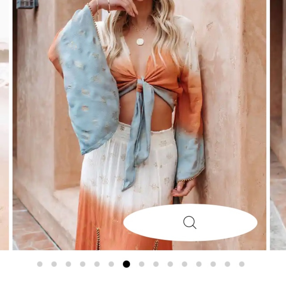 Vici Boheme Top. New with tags. Top only. Bohemian/hippie/70’s/gypsy
